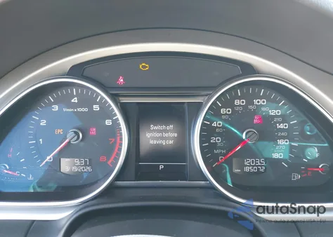 2013 Audi Q7 3.0T S Line Prestige из США, поврежденный, VIN WA1DGAFE9DD008788